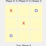 tic tac toe html